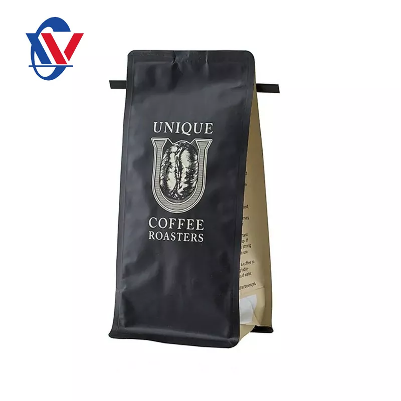 Bolsa de aluminio sellada de ocho lados