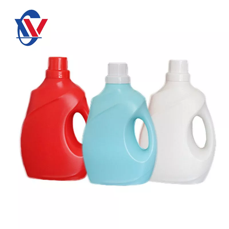 Botella de plástico detergente de lavandería