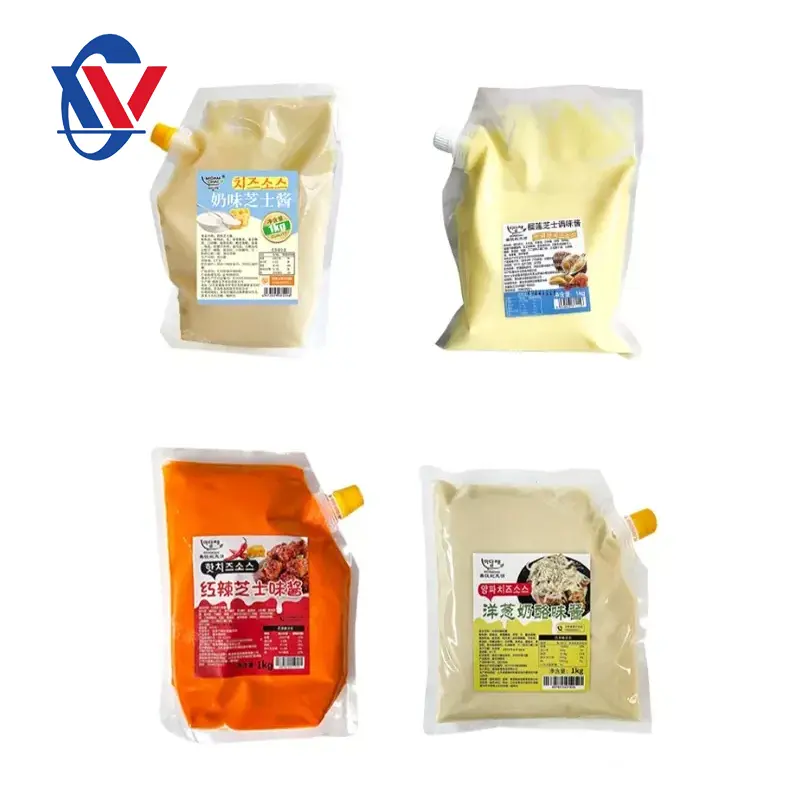 Salsa líquida bolsas de embalaje