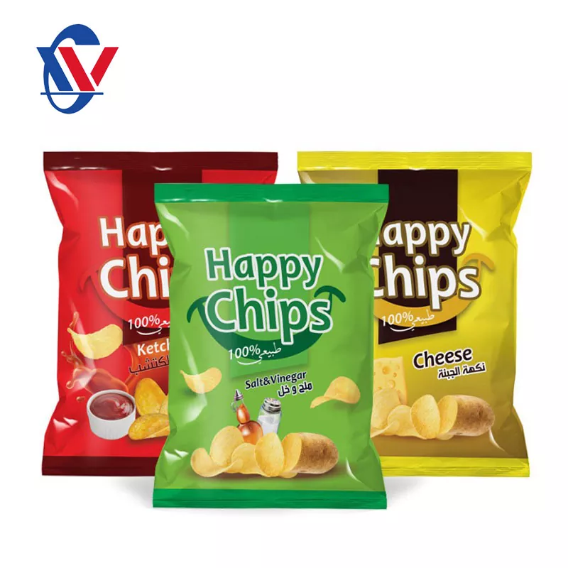 Bolsa de bocadillo de papas fritas