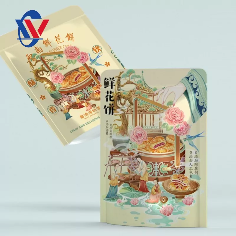 Bolsa de cremallera de pie